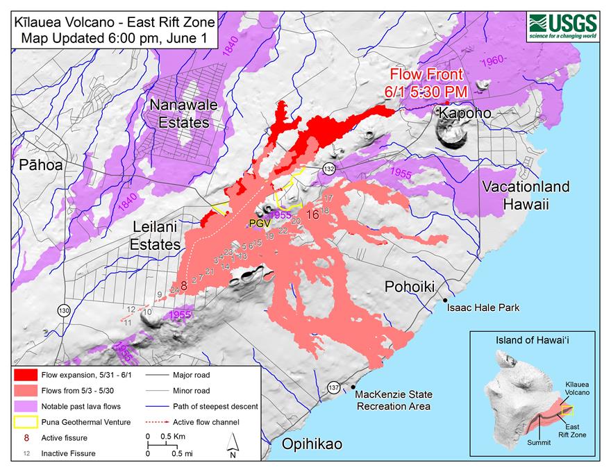 Volcano Map