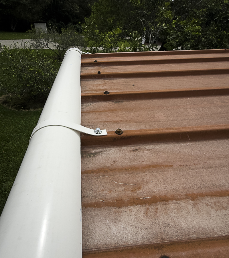 Tube as Gutter